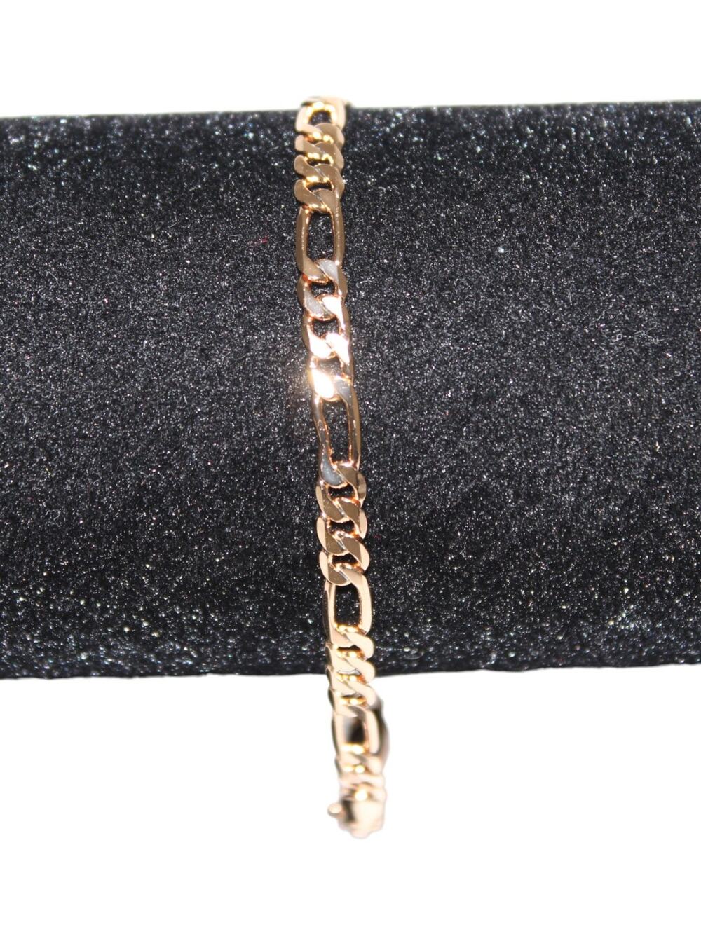 Rose Gold Tone Chain Bracelet